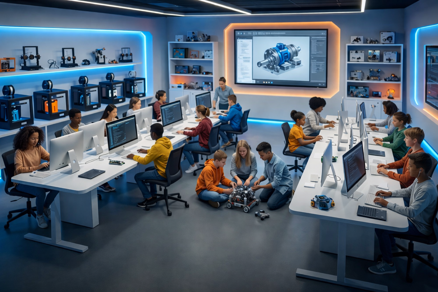 Облаштування STEM-кабінетів у закладах загальної середньої освіти